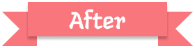 アフター（脚部ビフォーアフター比較ラベル）